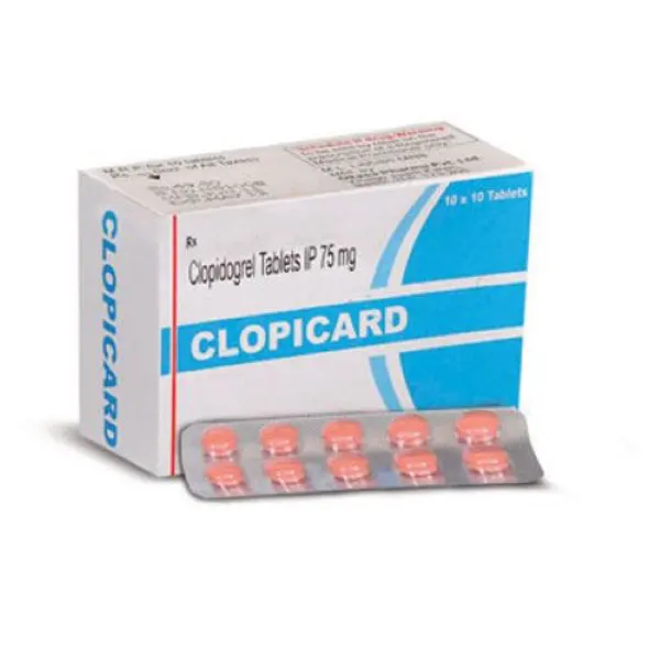Clopicard 75Mg (Clopidogrel) Clopicard 75Mg (Clopidogrel)
